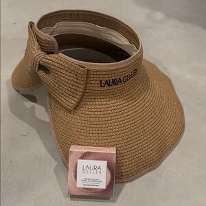 Sale NIB Laura Geller Baked Gelato Swirl Illuminator in Gilded Honey & Sun Visor